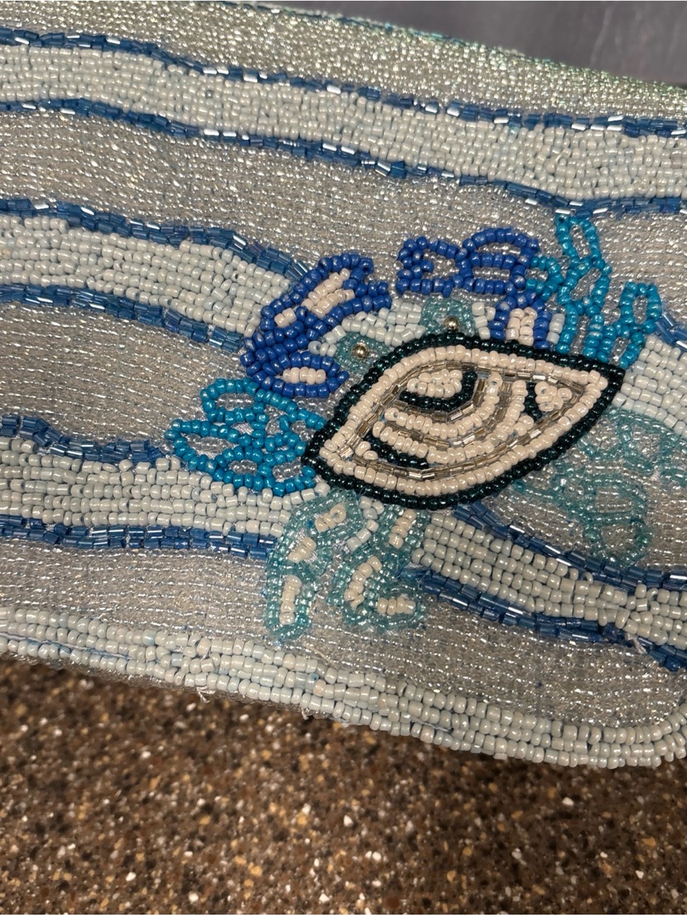 NEW RELEASE Blue Whale Beaded Shoulder Bag India Viral Beaded Bag Charm NWT - Picture 6 of 16